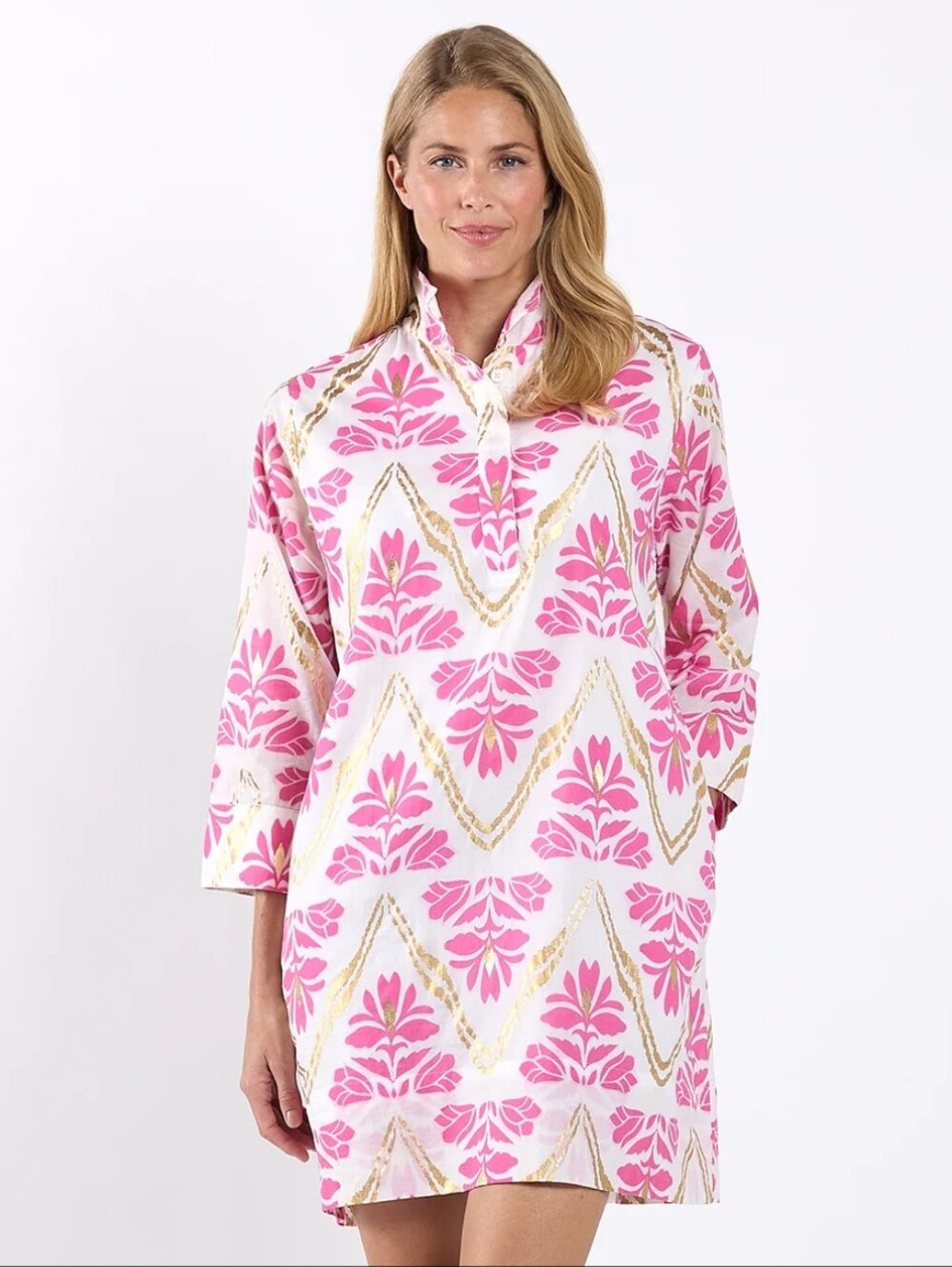 Jude Connally Helen Dress Cotton Voile- S